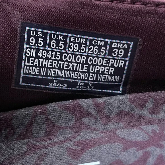 SKECHERS Women’s Mauve Relaxed Fit Air Cooled Memory Foam size 9.5 - Picture 7 of 9